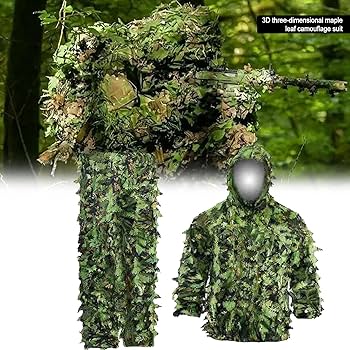 Amazon.co.jp: サバゲー 戦闘服 迷彩服 ギリースーツ フード付
